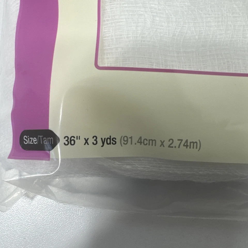 Pata de queso Dritz 599 grado alimenticio #10, 36 pulgadas x 3 yardas NUEVA para manualidades y casa Foto 3 de 4