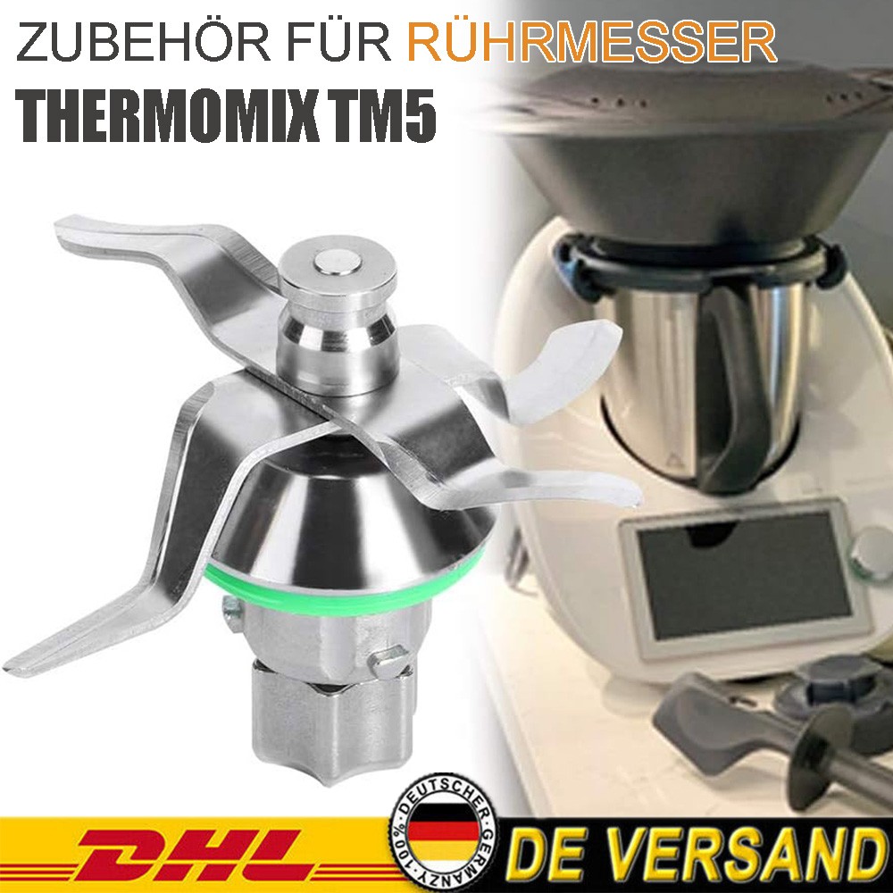 TM5 Ersatz-Messer Mixmesser Edelstahl Für Vorwerk Thermomix Küchenmaschine NEU