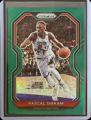 Pascal Siakam - 2020-21 Panini Prizm Basketball - Green Prizm #134