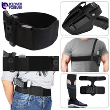 Concealed Carry Gun Holster Underarm / Belly Band / Ankle Waist Belt Left Right