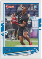 Quintez Cephus 2020 Panini Donruss Football #280 Detroit Lions ROOKIE