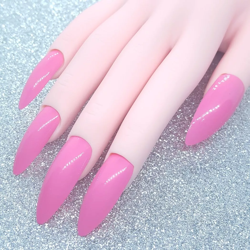 Barbie, Hot Pink Gel Polish, barbie pink gel nail polish