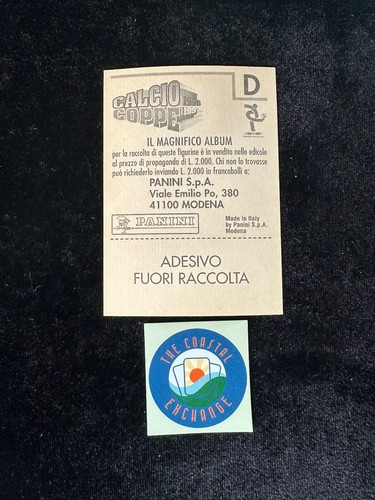 1996-1997 Panini Calcio Coppe | Choose Your Single(s) | #1-144 | #A-R - Bild 227 von 241