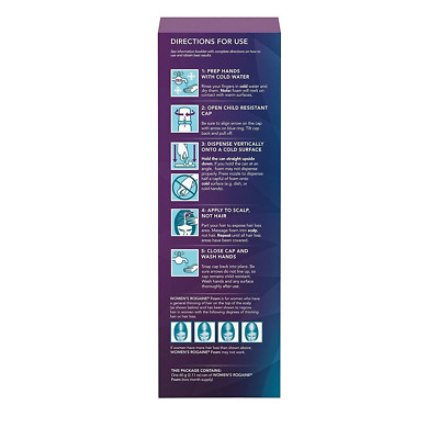Women'S 5% Minoxidil Foam, Topical Once-A-Day Hair Loss Treatment for Women t...