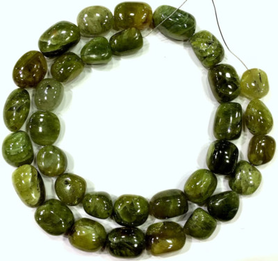 Extremely RareNatural Green Sapphire Smooth Beads Polished Luster Gemstone Beads