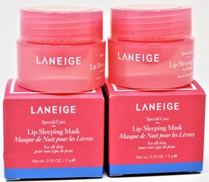 Best Sleep Mask 2021 x2 Laneige Lip Sleeping Mask .10 oz Mini Travel Size New In Box Best Sleep Mask 2021 x2 Laneige Lip Sleeping Mask .10 oz Mini Travel Size New In Box