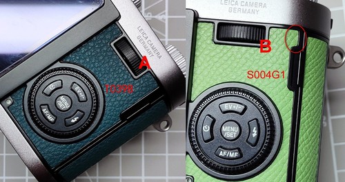 ¡Cubierta de piel de repuesto para cámara Leica X1 precortada autoadhesiva! - Imagen 10 de 14