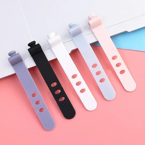 Phone Cable Organizer Easy Strap Earphone Portable Clip Charger Cord Management