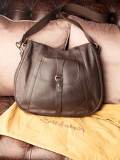 Bill Amberg Leather Handbag with Dust Bag. Classic!