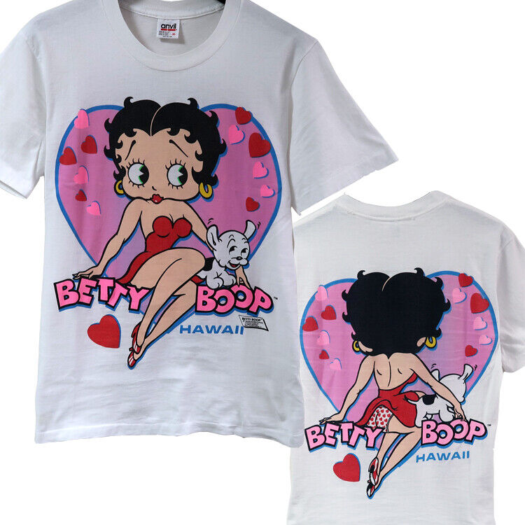 80s vintage betty boop 1989 hawaii t shirt Single Stitch Tee 80s vintage betty boop 1989 hawaii t shirt Single Stitch Tee