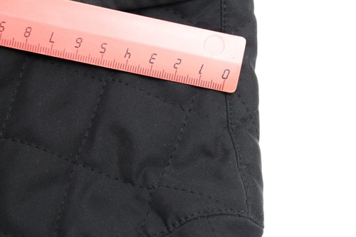 BURBERRY Danol-A120 Jacket Girl's 8 YEARS Snap Buttons Quilted Polo Collar Black - Picture 10 of 10