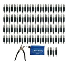 100 each CHD 5/32 Heavy Duty Cleco Fasteners with Pliers  Pouch