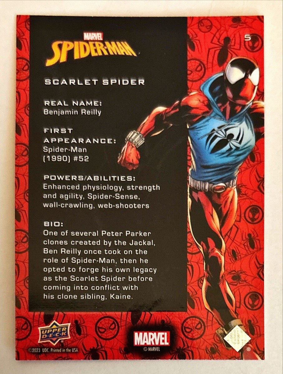 その他 Upperdeck Spider-Man sixth sense 2025 Upper Deck Marvel Spider-Man Scarlet Spider BRONZE Foil