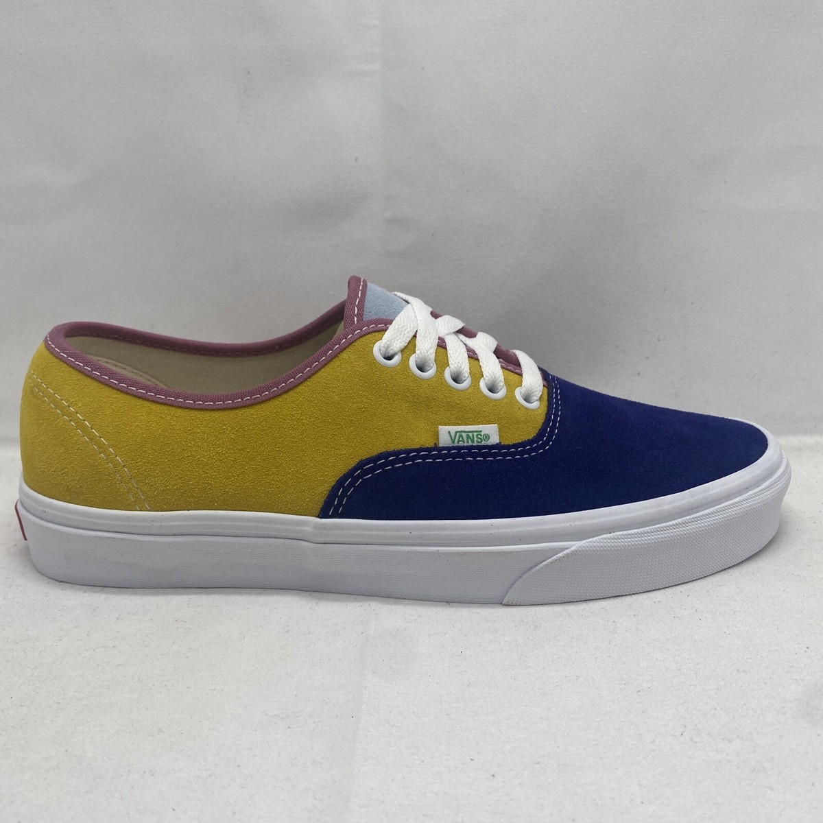 VANS Authentic Sunshine Yellow Red Purple, Mens Sz Womens 10  VN0A2Z5IWNY