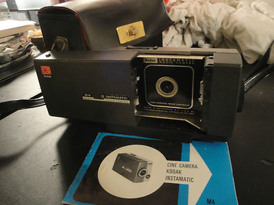 Caméra Instamatic Ciné M4 KODAK Super 8 – Vintage – Fonctionnelle
