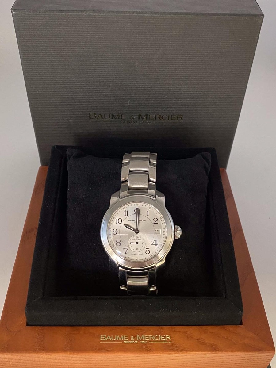 Tiffany×Baume & Mercier Wネーム automatic BAUME&MERCIER - ボーム&メルシエ 時計 ティファニー Wネーム