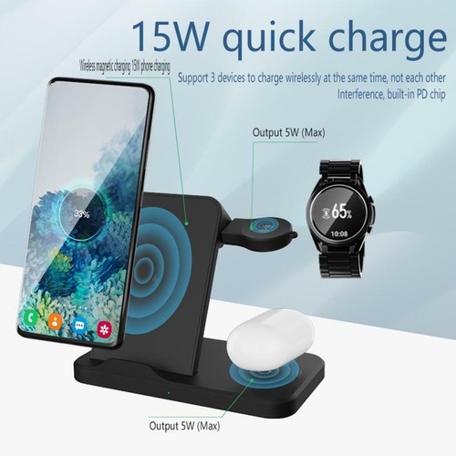 Charger Stand Station Charging Holder Bracket for Samsung-Galaxy Watch 4/Active - Zdjęcie 8 z 11