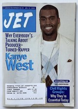 Jet Magazine Kanye West Civil Rights January 31 2005 GREAT CONDITION Yeezy