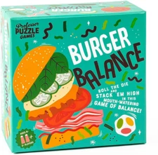 Foodie Games - Burger Balance Stacking Game