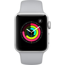 NUEVO APPLE WATCH SERIES 3 MQKU2 38MM SILVER ALUMINIUM CASE WITH FOG SPORT BAND