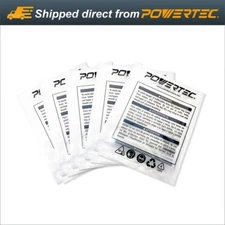 POWERTEC Clear Plastic Dust Collection Bag, 20 Inch Dia x 43 Inch- 5 PK (70002)