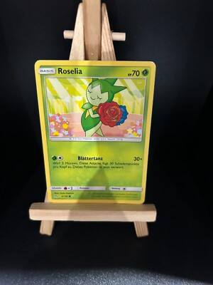 Roselia 4/156 Pokemon Karte TCG aus Ultra Prisma