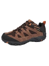 Merrell Men's Alverstone Waterproof Shoes, Earth/Black (Wide Width)