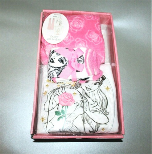 Disney La Bella y la Bestia Niña Pijama y Calcetines en Caja Regalo T. 98 - Imagen 2 de 2