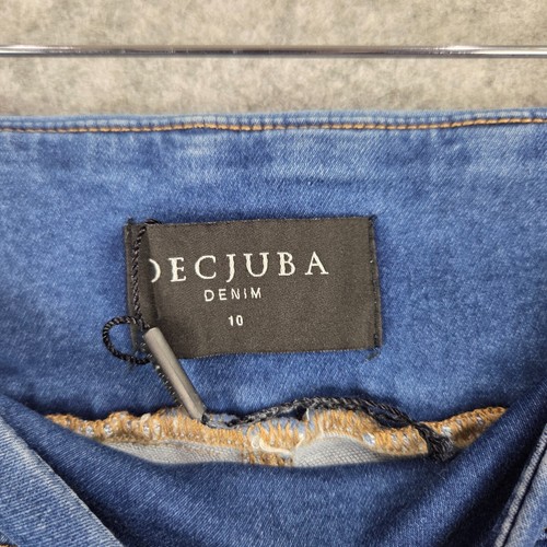 Decjuba Jeans Womens 10 Blue Jegging Skinny High Rise Stretch NWOT 11238 - Picture 2 of 15