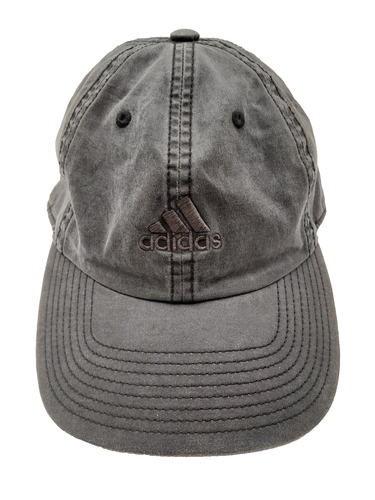 Adidas Climalite Gris Oscuro Gorra Correa Ajustable Trasera Correr Tenis