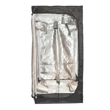 6600D Grow Tent 24x24x63" (60x60x160cm) SECRET JARDIN Style - 16mm Steel Poles a