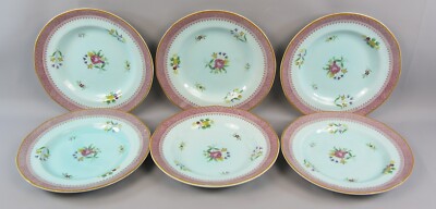 Vintage Adams Lowestoft Kelch Eisenstein 6 x Beilagen Brotteller 7'' (18cm)