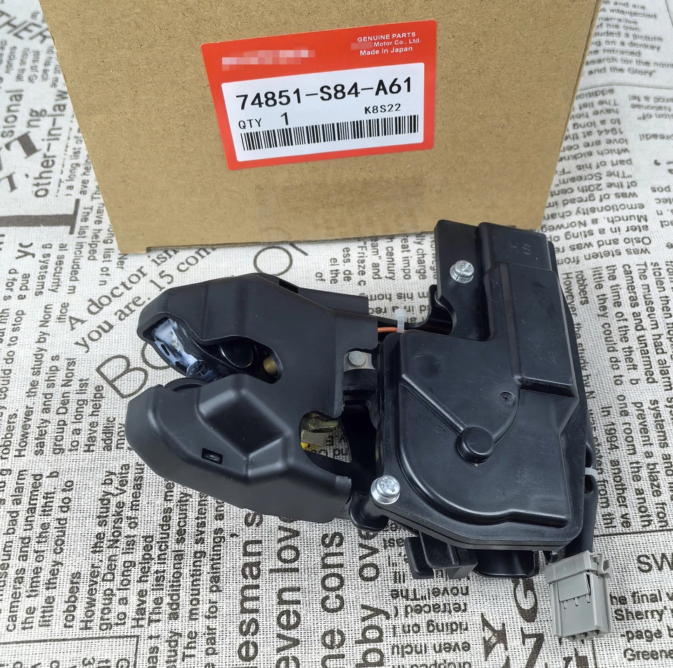 OEM Rear Trunk Latch Lid Lock Tailgate Actuator with 3 Blades for Honda Accord - Imagem 2 de 2