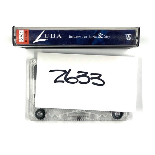 LUBA BEWTEEN THE EARTH & SKY Cassette Tape OG 1986 Rock Pop Rare - Picture 5 of 5