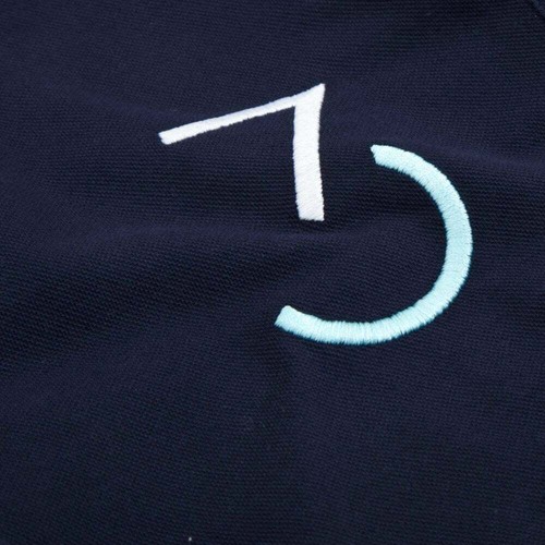 Chemise Coton 2019 Printemps La Martina Équipe Nmp322 Polo Piqué Portofino Bleu PAn0qEH