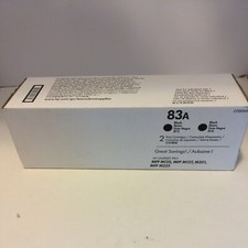 HP 83A (CF283AD) Black Original LaserJet Toner Cartridges MFP M125 M127 