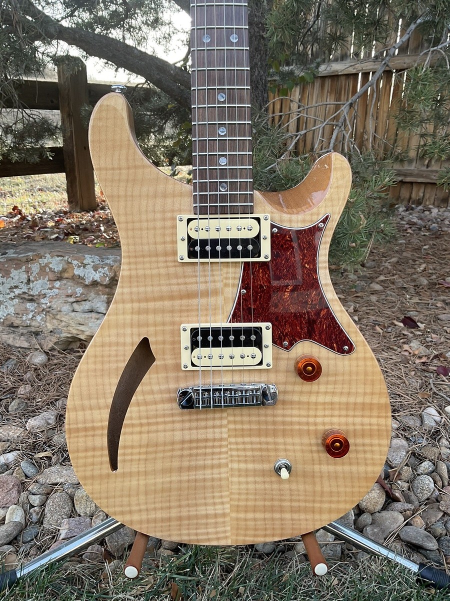 PRS SE Custom 22 Semi-Hollow Natural Finish