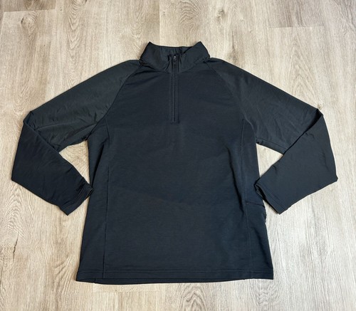 Bonobos Golf Performance 1/4 Zip Pullover Herren Medium Schwarz Langarm
