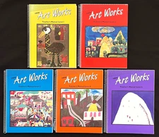 Elementary - High School -  ART WORKS  - 5 TEACHER'S MANUALS  (Levels 1-5)