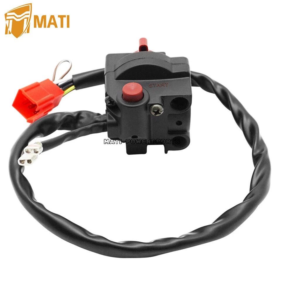 Interruptor de control arranque Kill Stop botón acelerador para Honda CB650 CB750 CB900 79-82 Foto 4 de 4