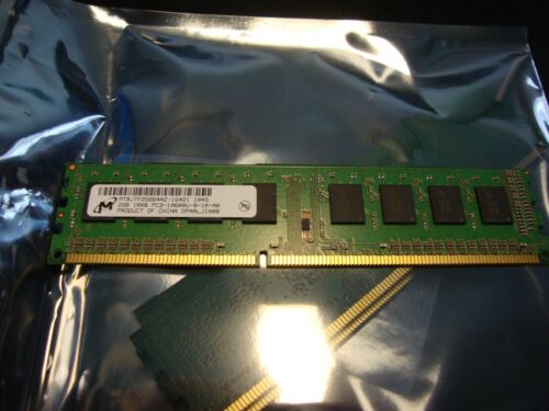 Micron 4GB DDR3 PC3-10600U Desktop RAM Speicher 240-polig DIMM - Bild 1 von 2