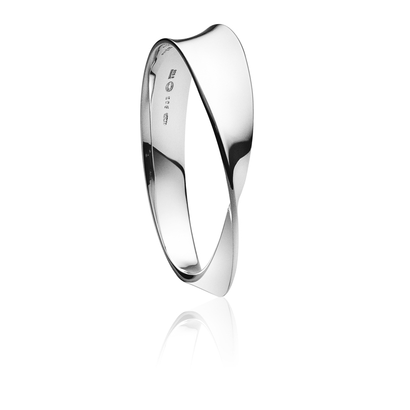 Georg Jensen Sterling Silver Bangle # 206 MOEBIUS | eBay