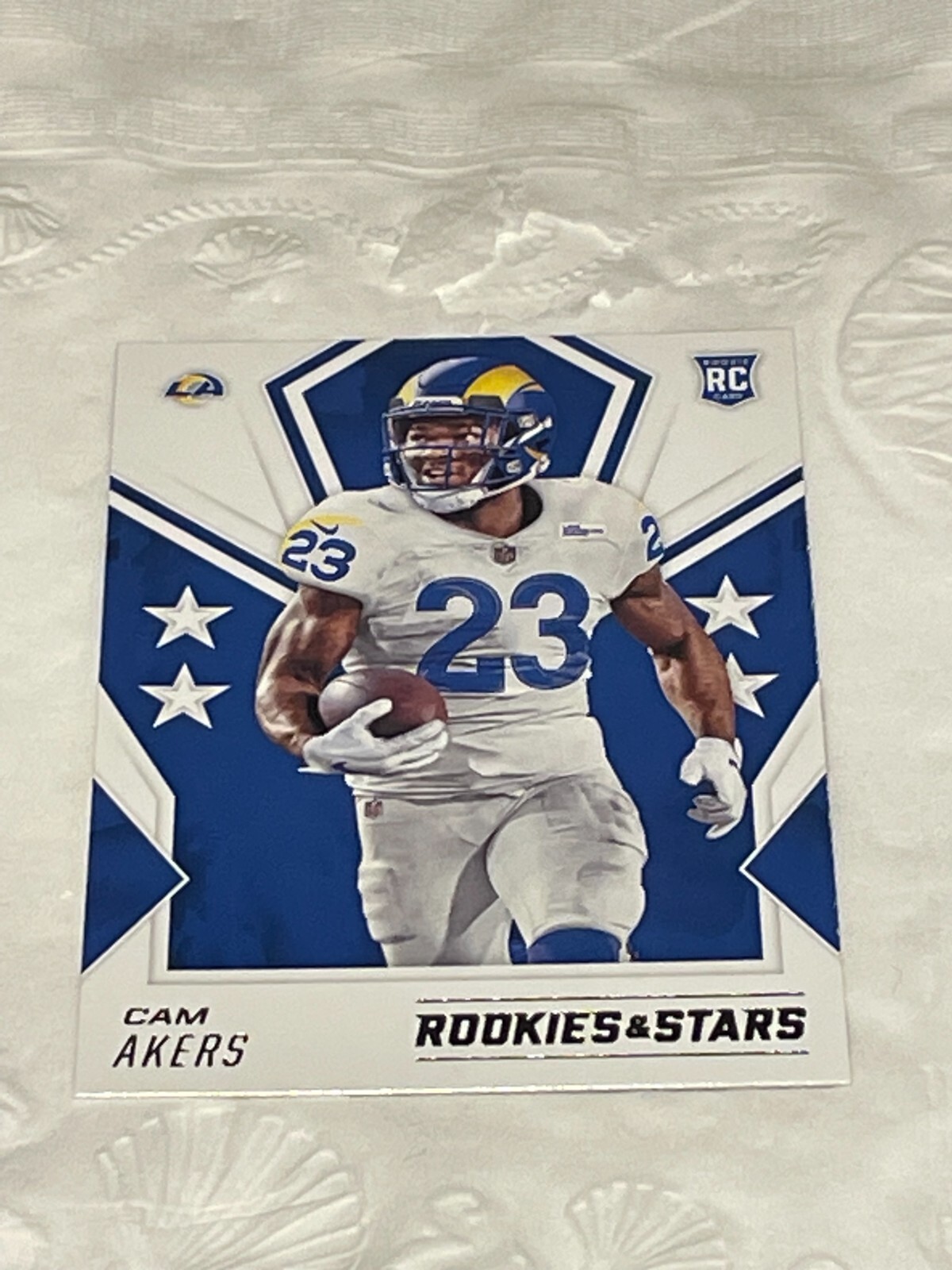 Cam Akers 2020 Panini Rookies and Stars Rookie Card RC #112 Los Angeles Rams
