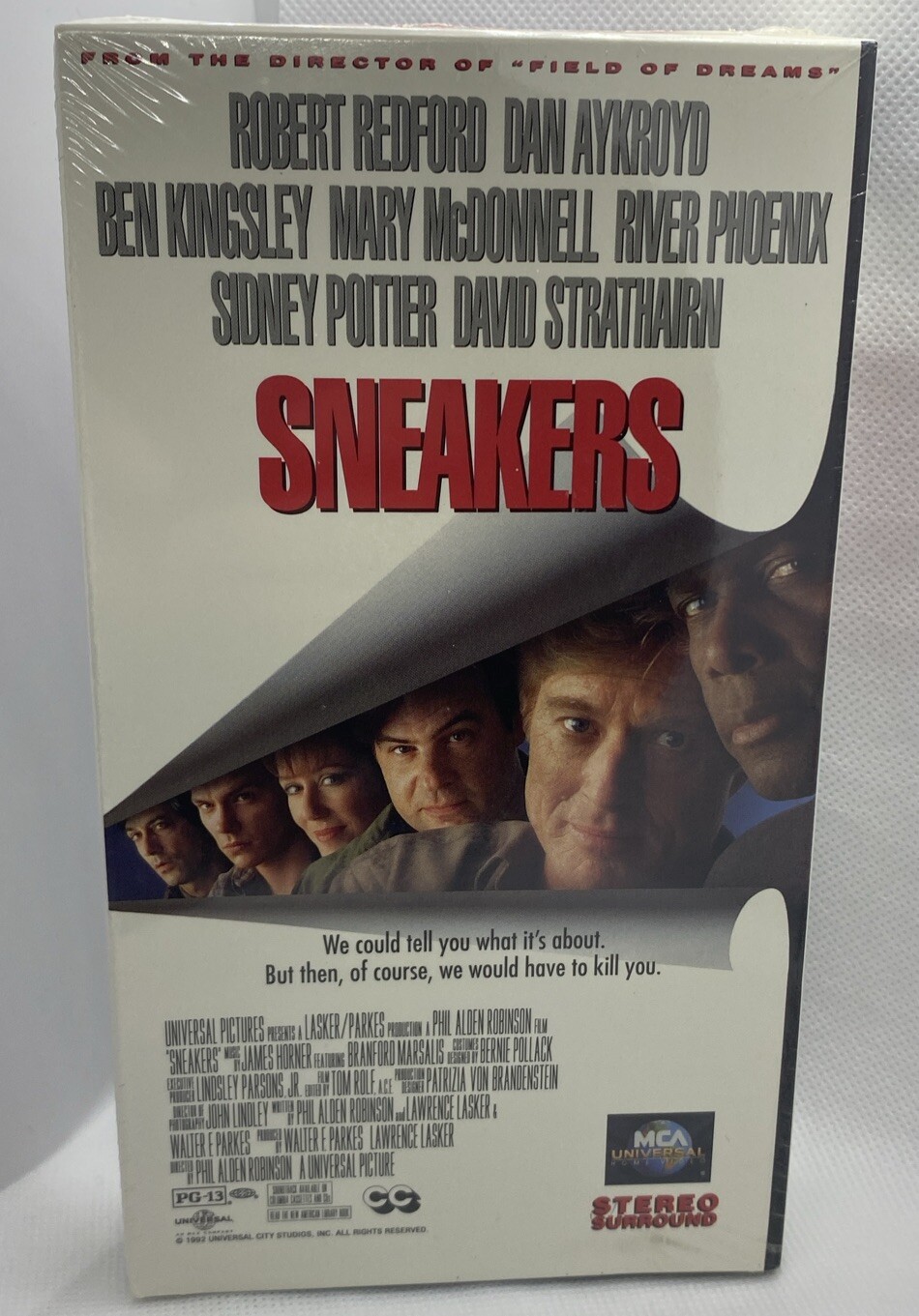 Sneakers (VHS, 1993) MCA Video Cassette Tape NEW Factory SEALED, Sold By TARGET-image