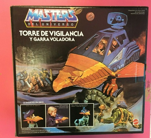 MOTU TORRE Y GARRA VOLADORA (POINT DREAD & TALON FIGHTER) MATTEL AÑO 1987. NIB - Imagen 2 de 8