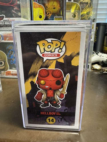 RON PERLMAN Signed Autographed PX Exclusives Funko POP 14 Hellboy JSA COA - Picture 4 of 4