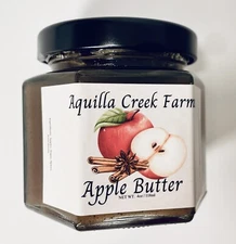 Apple Butter ~ Texas Handcrafted  ~ 4 oz. Gift Size ~ Aquilla Creek Farms