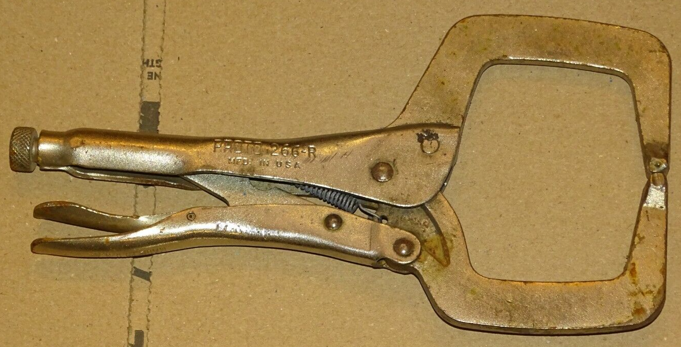 LOT 22 Used (15)11R Vise Grip (3)10R Locking CClamp & (3)Malco LPC11