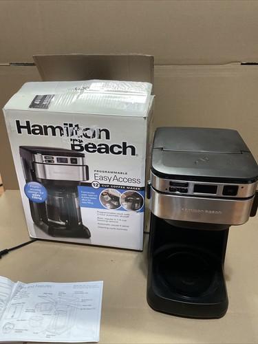 Programmable Coffee Maker, 12 Cups, No 