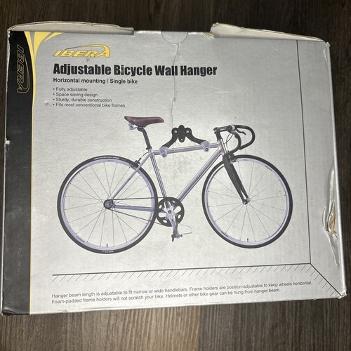Ibera Bike Wall Mount Hanger Bicycle Wall Hook Holder Storage Rack